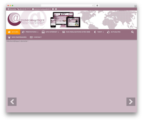 WP theme 6temflex - celinformatique.com