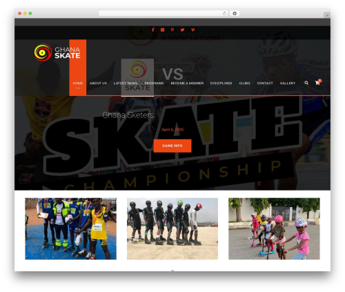 BigSlam theme WordPress - ghanaskate.org
