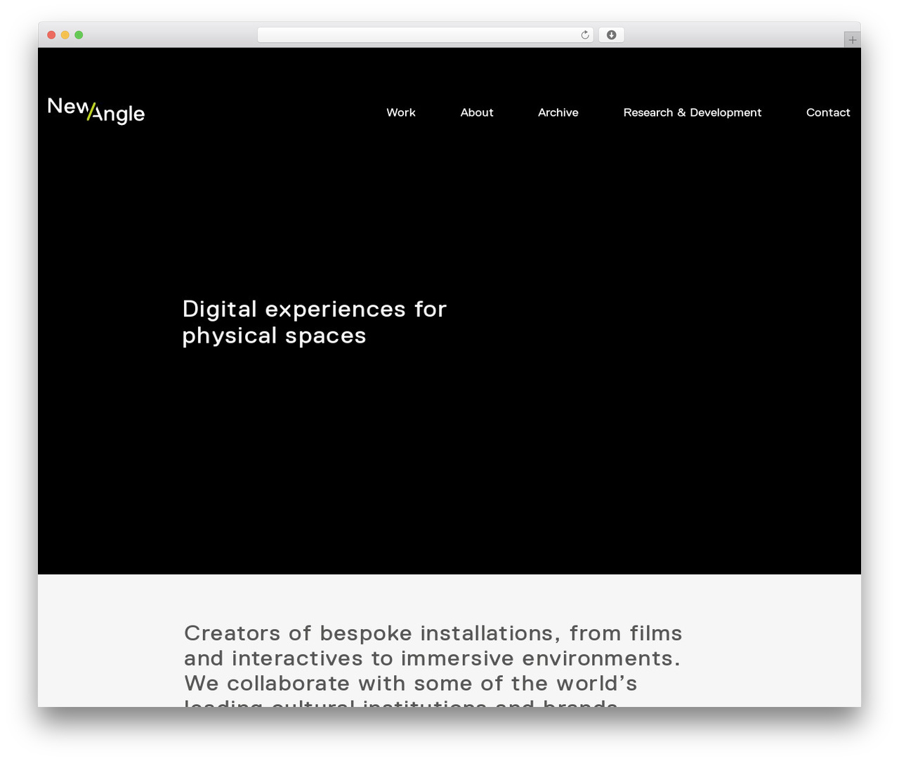 Theme WordPress NewAngle [Development] - newangle.co.uk