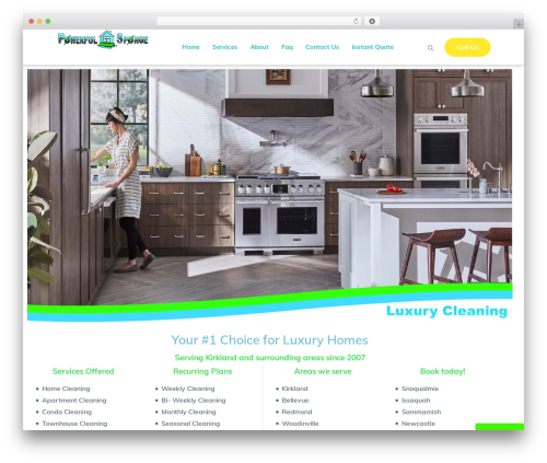 WordPress theme Dustar - powerfulsponge.com