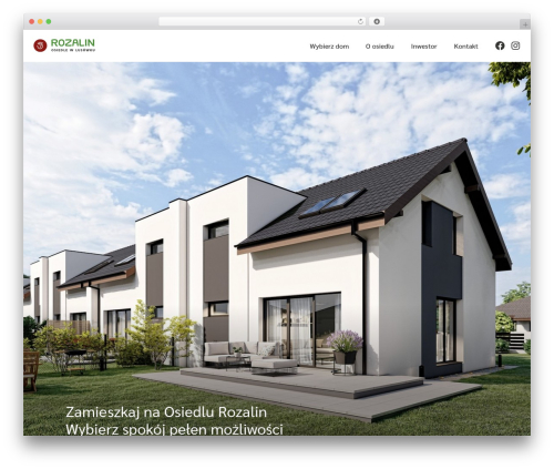 WordPress theme GeneratePress - osiedle-rozalin.pl