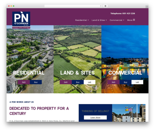 Wp property drive WordPress plugin - pnogorman.ie