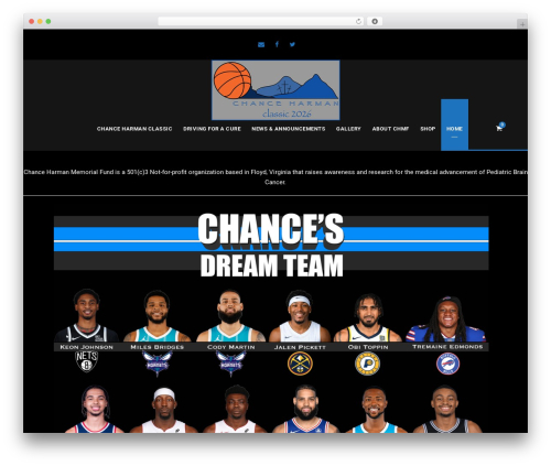 BigSlam WordPress theme - chanceharman.org