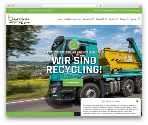 constor top WordPress theme - brinkschulte-recycling.de