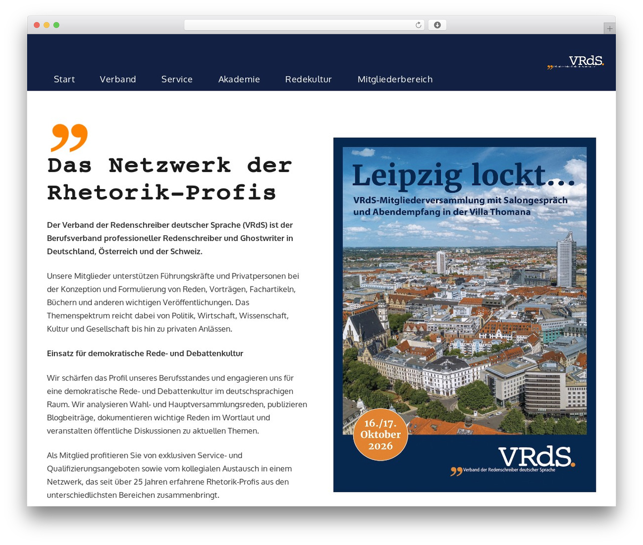 Impreza Child WordPress theme - vrds.de