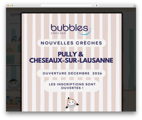 Knirpse WP theme - bubbles-creches.ch