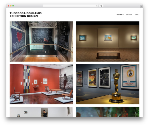 Skylab WordPress theme - theodoradoulamis.com