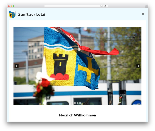 Visual elements WordPress plugin - zunft-zur-letzi.ch