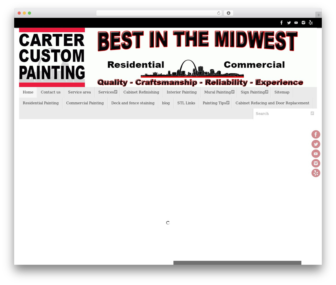 Theme WordPress Tempera - cartercustompainting.com Theme WordPress Tempera - cartercustompainting.com