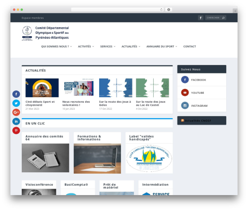 WordPress theme Extra - cdos64.org