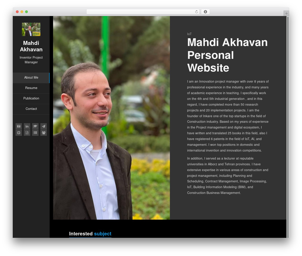 WordPress theme Kerge - mahdiakhavan.com WordPress theme Kerge - mahdiakhavan.com