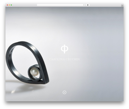 Baylie theme WordPress - carolinacecchin.com