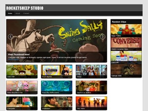 Custom Rocket WordPress theme