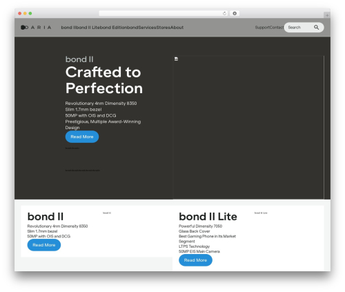 Daria WordPress theme - dariamobile.com