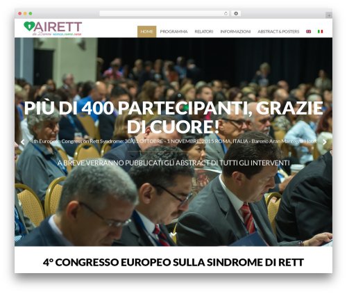 Vertoh theme WordPress - congress.airett.it