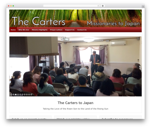 WordPress theme Responsive Pro Child Theme - cartersjapan.org