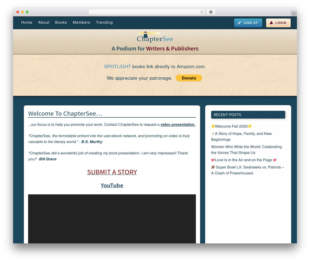 ChapterSee WordPress theme design - chaptersee.com ChapterSee WordPress theme design - chaptersee.com