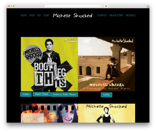Divi WordPress theme - michelleshocked.com