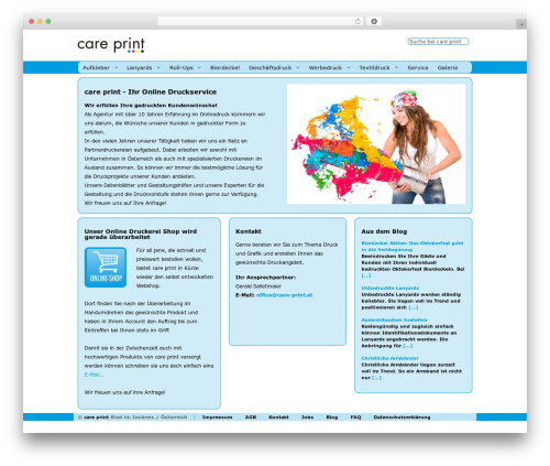 Q and a WordPress plugin - care-print.at