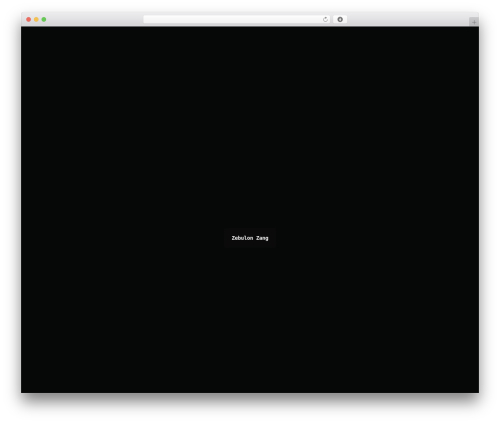 Very Simple Splash Page (very-simple-splash-page) free WordPress plugin - zebulonzang.com
