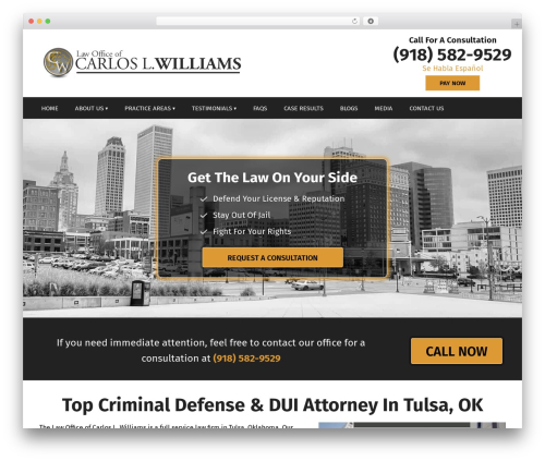 Speak api WordPress plugin - cwilliamslegal.com