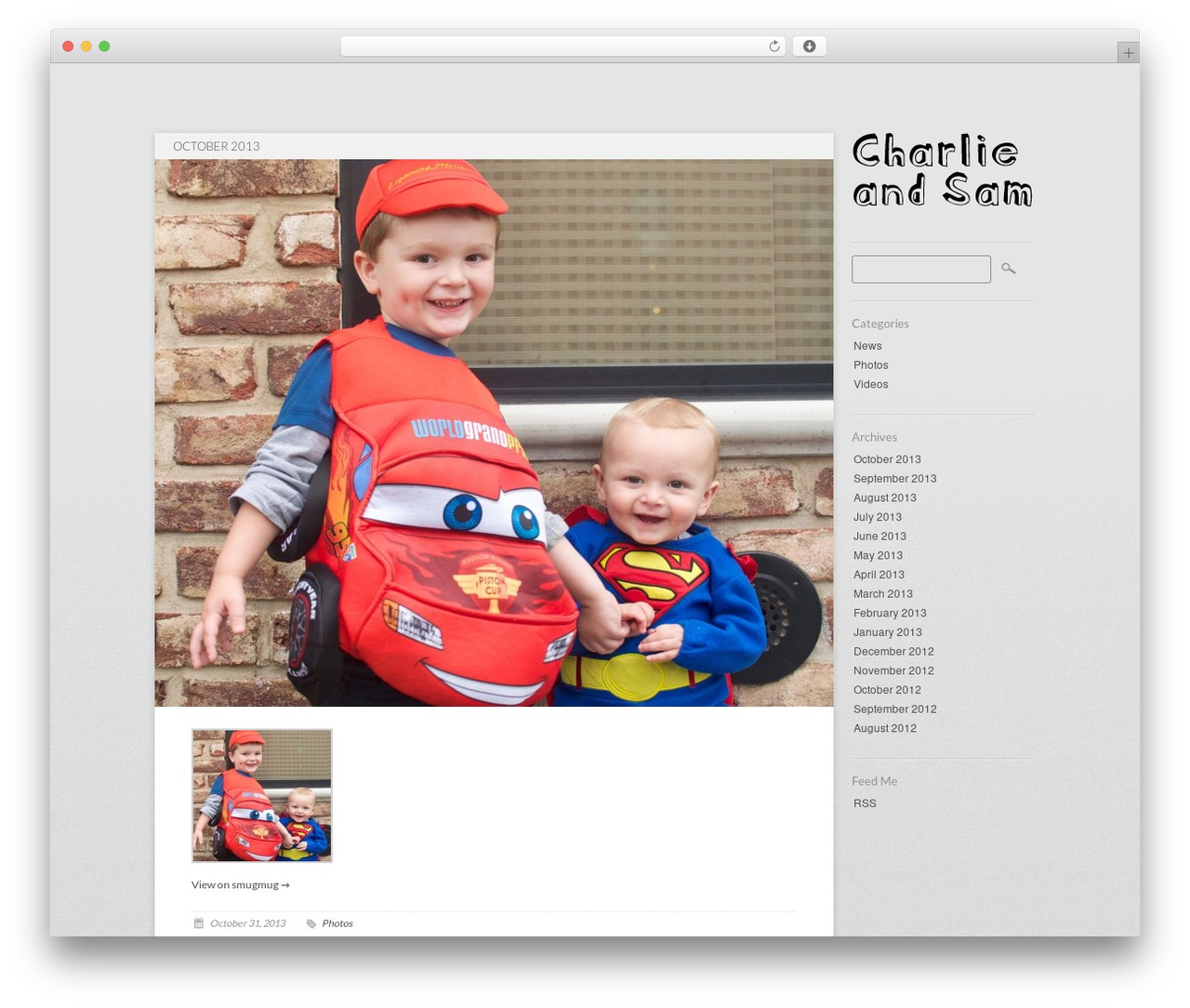 Stumblr theme WordPress - charlieandsamking.com Stumblr theme WordPress - charlieandsamking.com