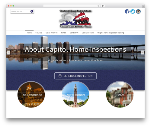 Theme WordPress Builder - capitolinspections.com