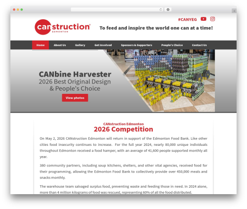 WordPress theme Bare Responsive - canstructionedmonton.com WordPress theme Bare Responsive - canstructionedmonton.com