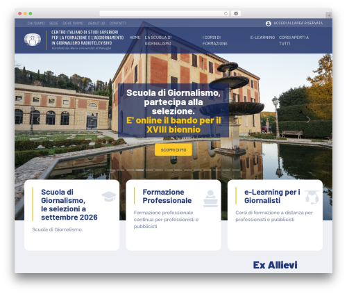 WordPress theme BootScore - centrogiornalismo.it