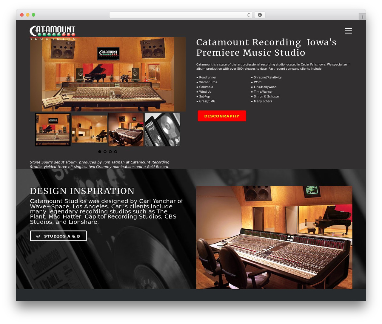 WordPress theme Decibel - catamountrecording.com WordPress theme Decibel - catamountrecording.com