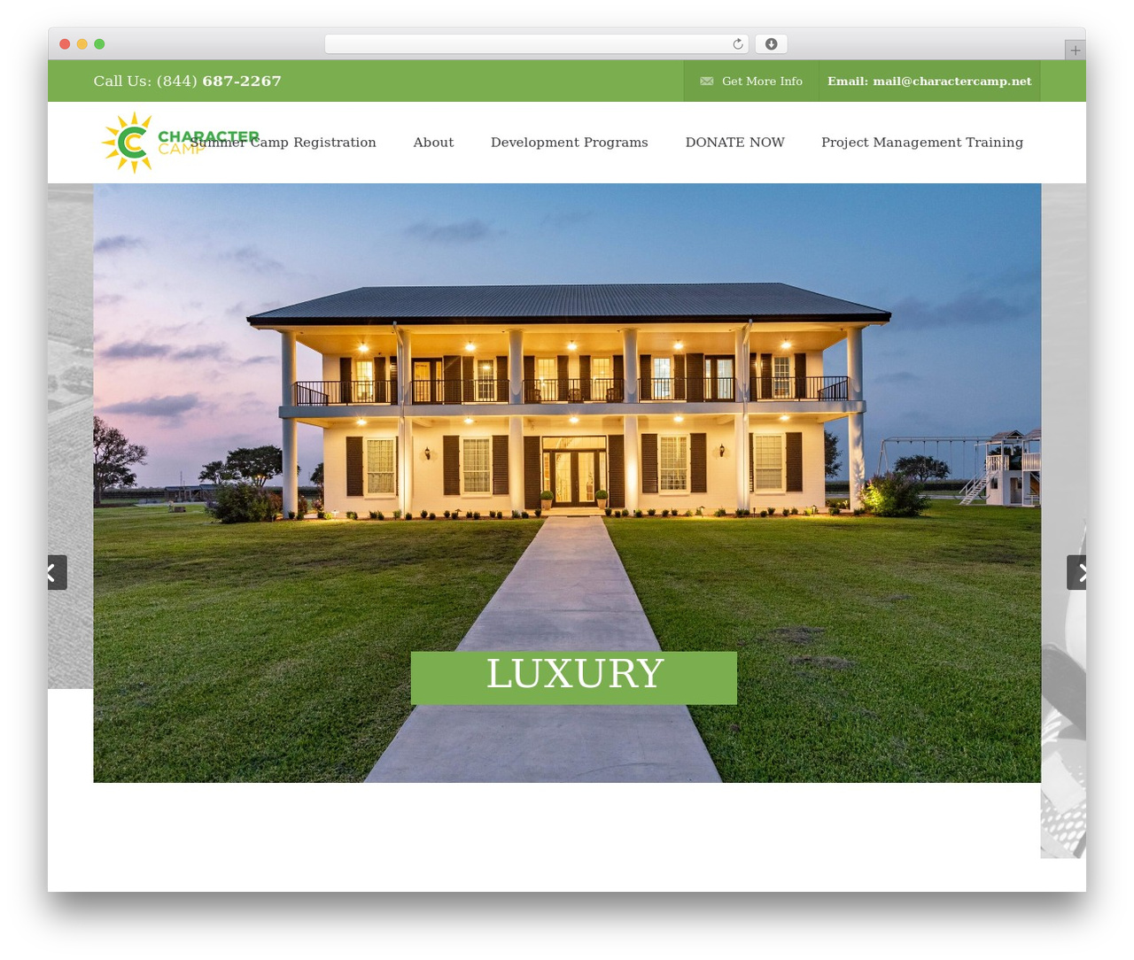 WordPress theme Donation Wordpress Theme - charactercamp.net WordPress theme Donation Wordpress Theme - charactercamp.net