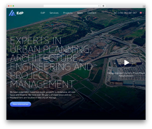 WordPress theme EDP Theme - edp-sl.com