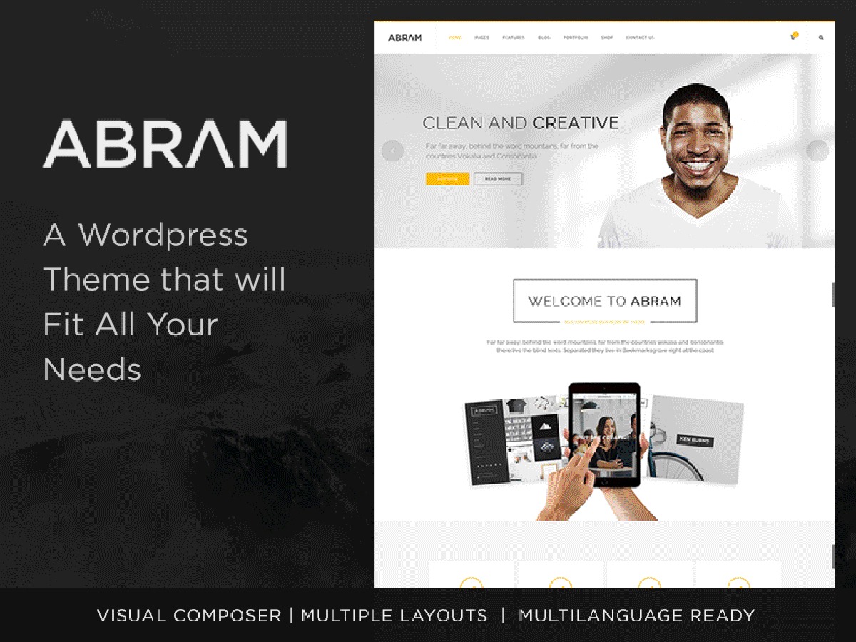 Abram theme WordPress