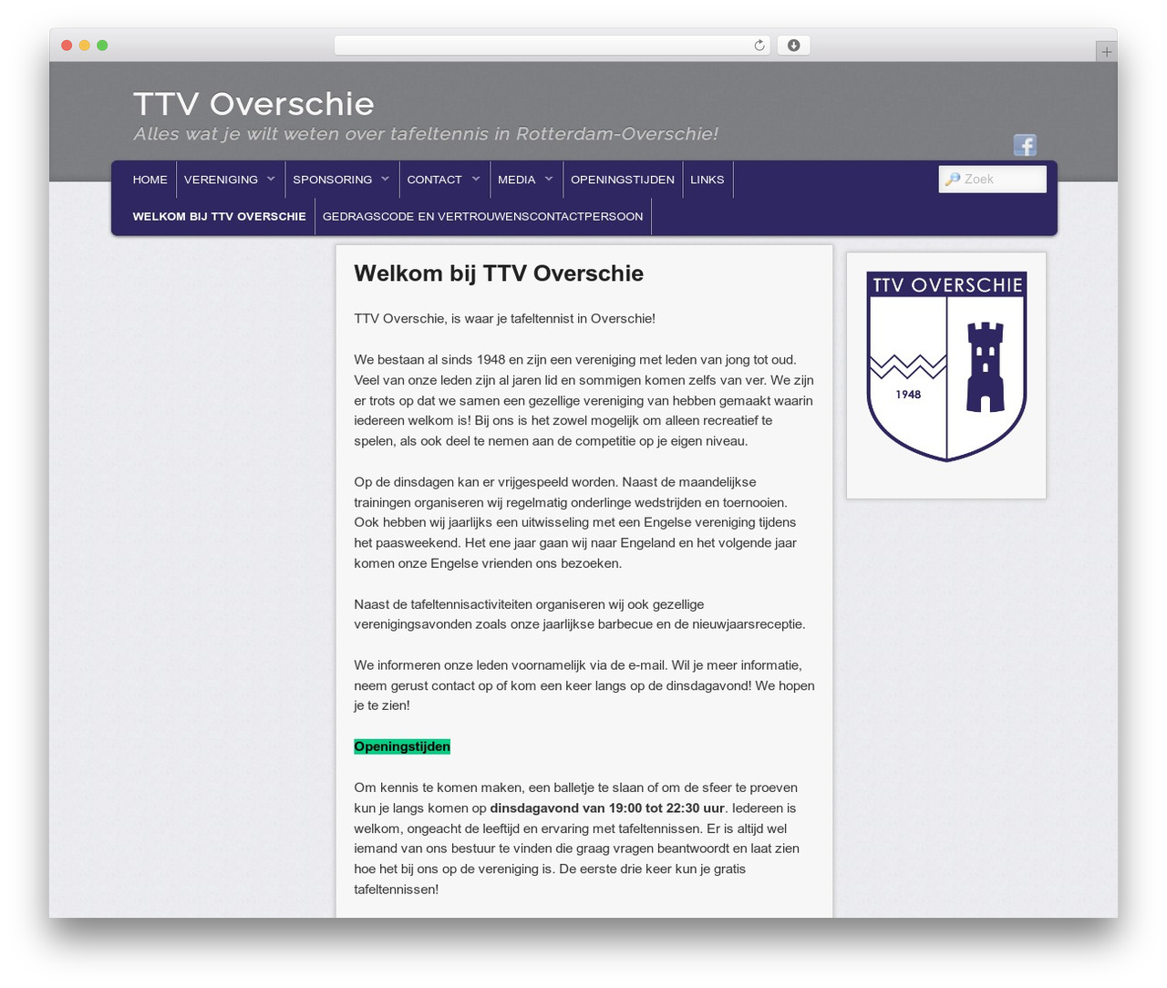 Admired WordPress theme - ttvoverschie.nl