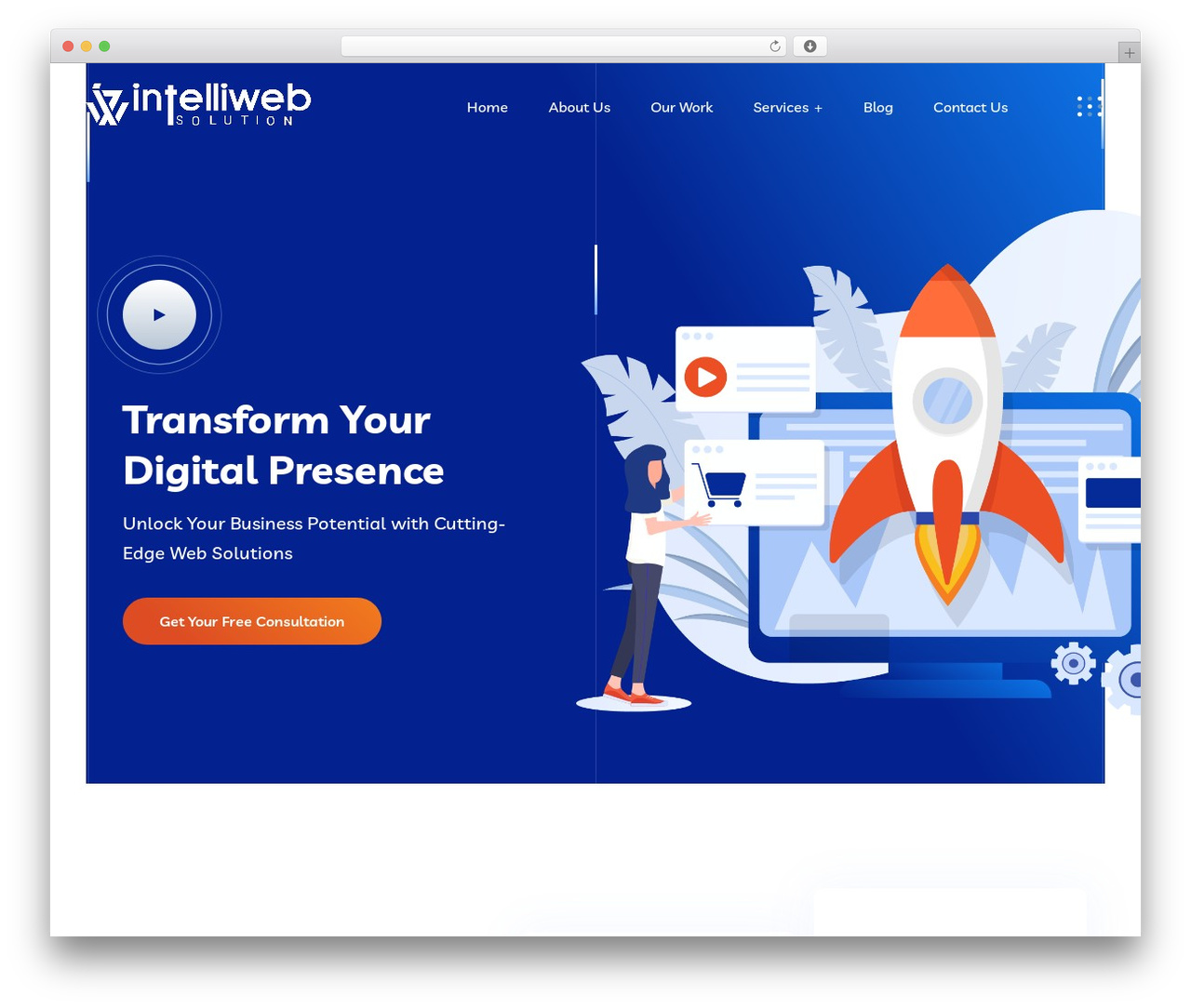 Braintech Child WordPress theme - intelliwebsolution.com
