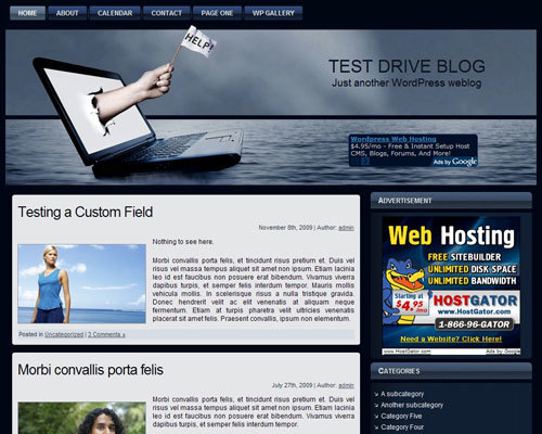 computer_support WordPress website theme by Wrangler