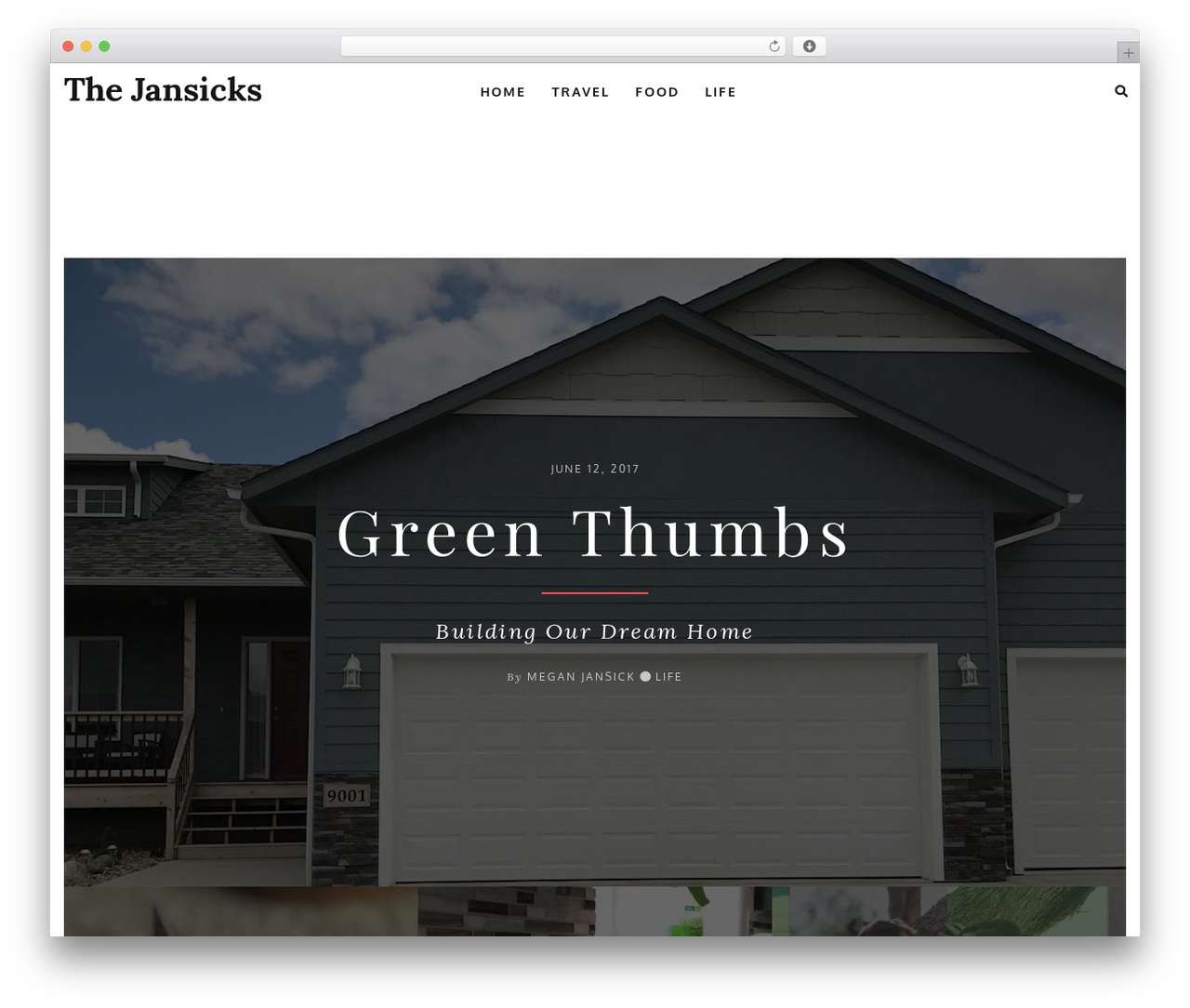 Evoke theme WordPress - thejansicks.com Evoke theme WordPress - thejansicks.com