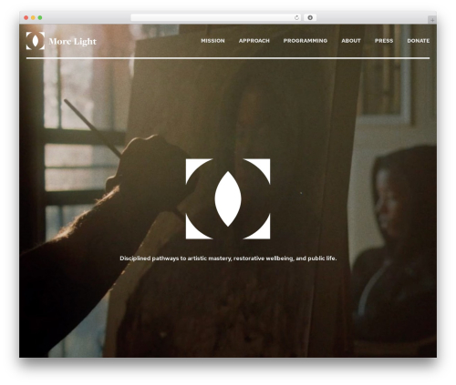 GeneratePress WordPress theme - morelightimpact.org