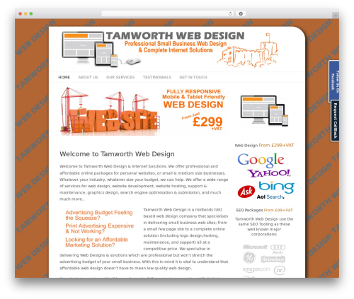 Pizazzwp libs WordPress plugin - tamworthwebdesign.co.uk