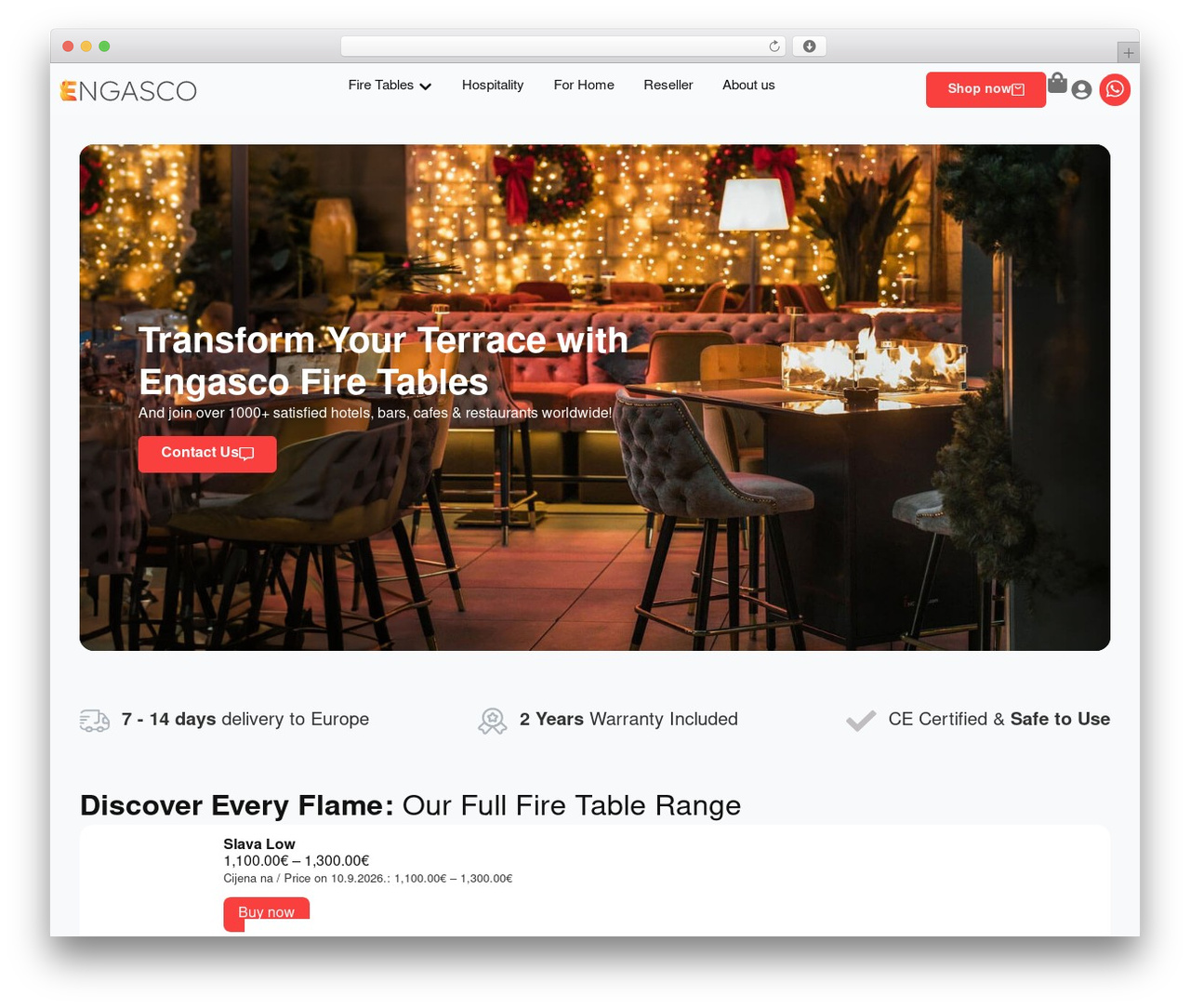 Hello Elementor WordPress theme - engasco.com
