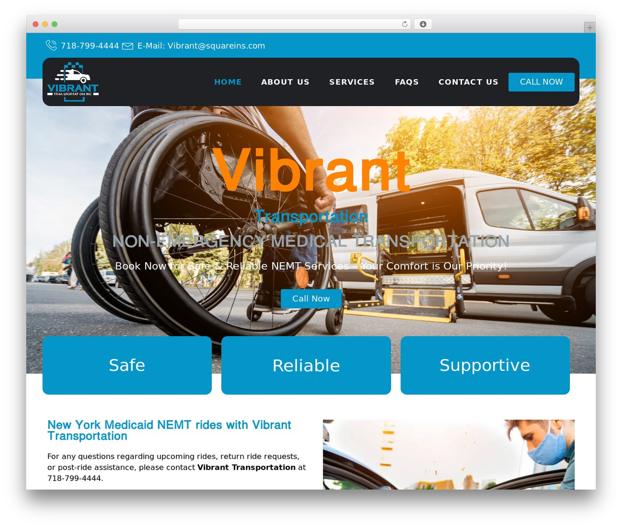 Hello Elementor WordPress theme - vibranttransportation.com