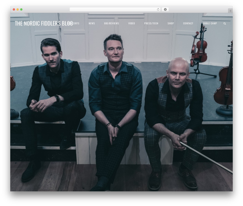 JamSession theme WordPress - thenordicfiddlersbloc.com