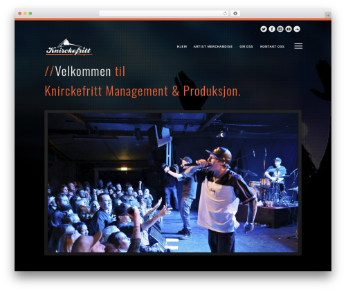 Pendulum WordPress theme - knirckefritt.com