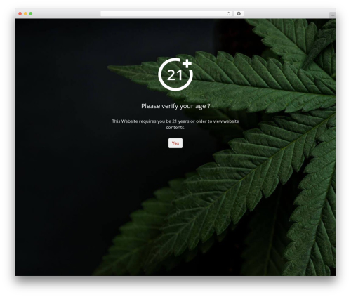 Wp age gate pro WordPress plugin - theuniversalherbs.com