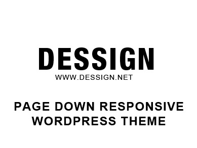 Theme WordPress Page Down Responsive WordPress Theme by Dessign Themes
