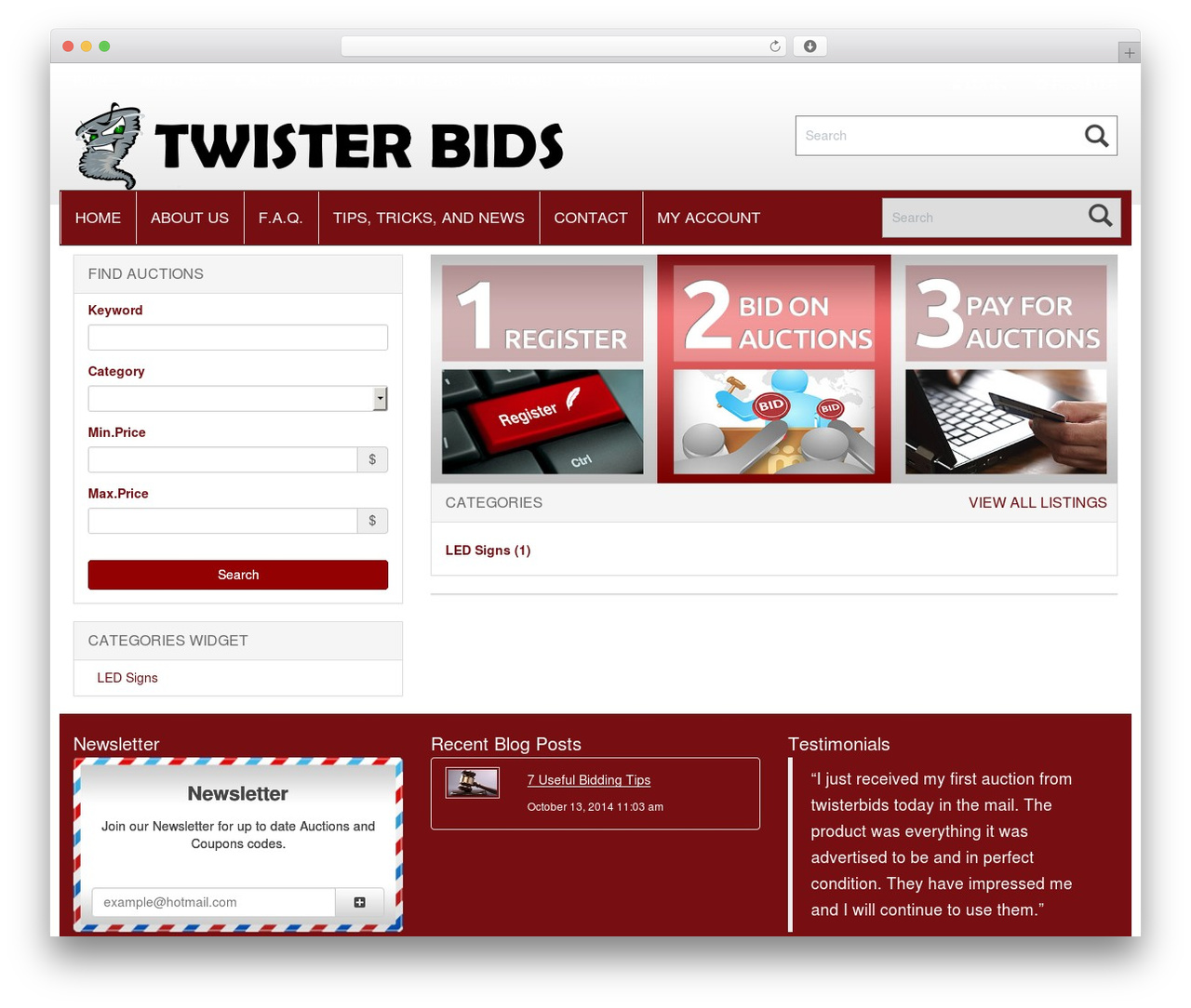 Theme WordPress Responsive Auction Theme - twisterbids.com Theme WordPress Responsive Auction Theme - twisterbids.com