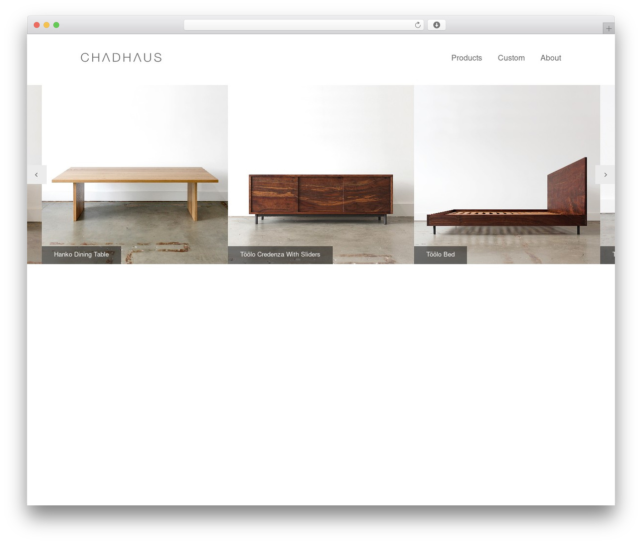 BareBones WordPress theme - chadhaus.com