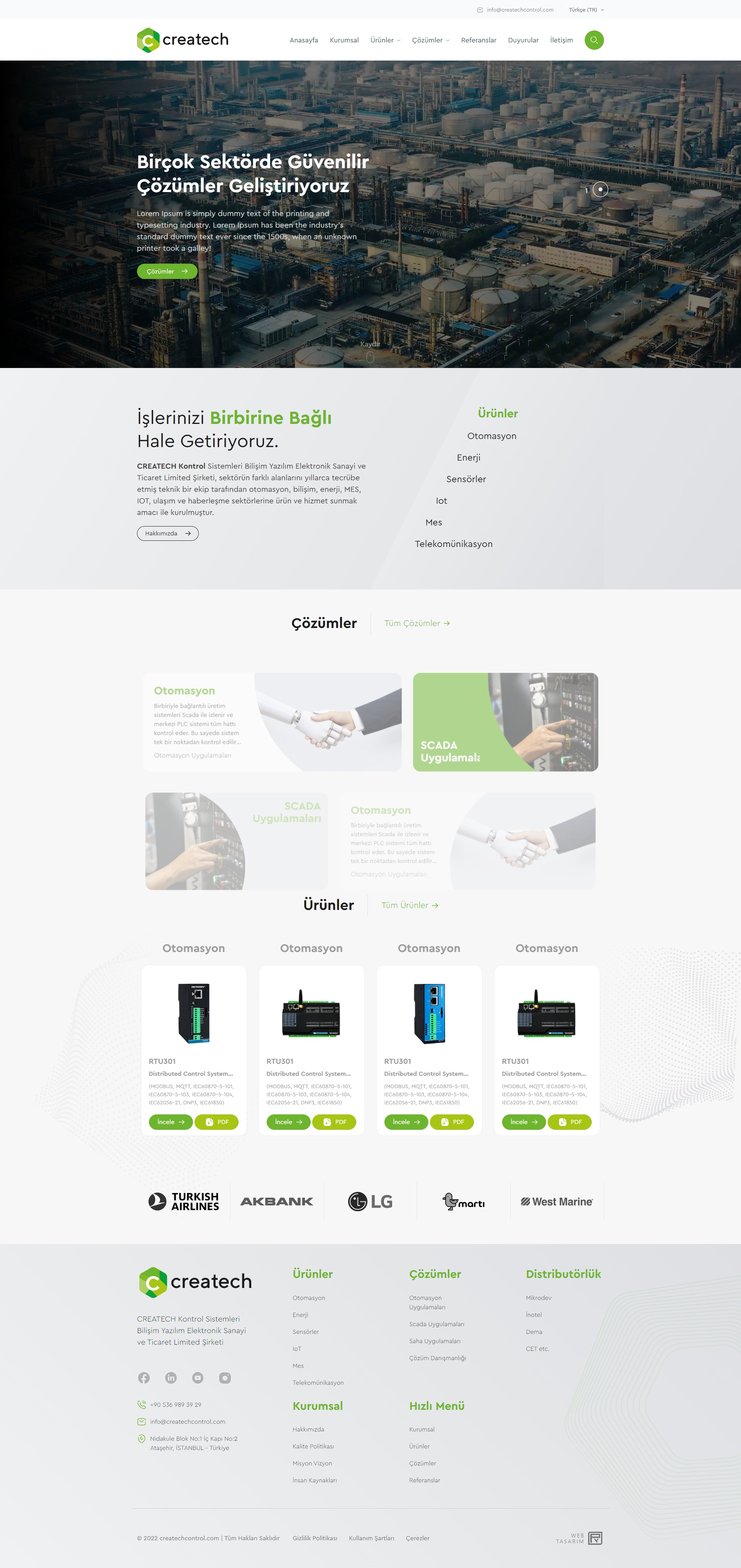 Createch Control WP theme by Penta Yaz?l?m