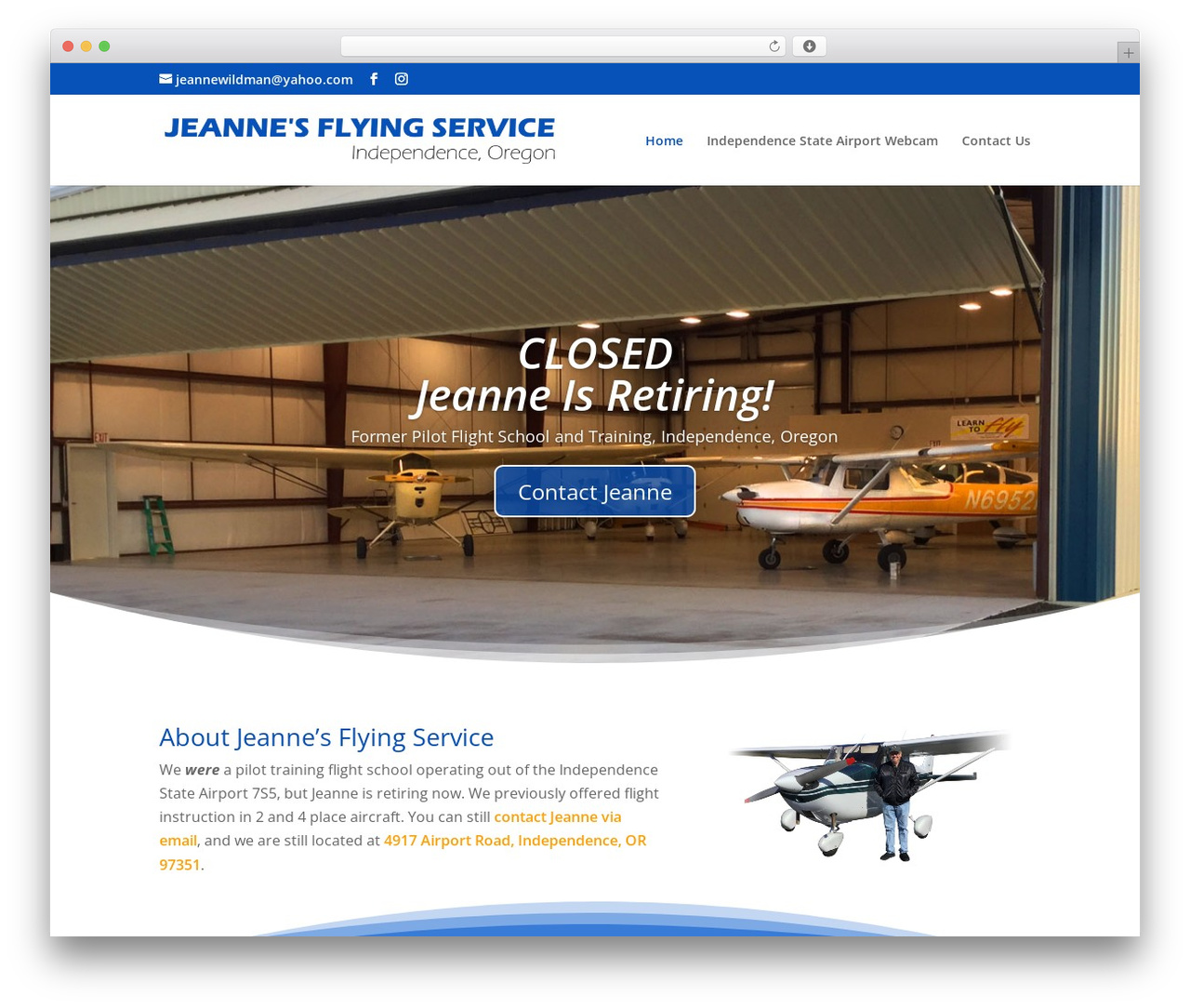 Divi WordPress theme - flyjeanne.com