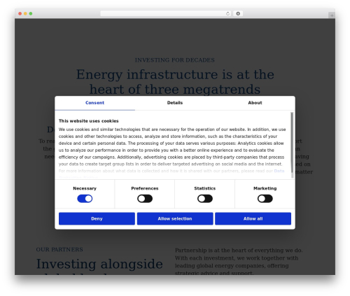 EIP Base Theme theme WordPress - energy-infrastructure-partners.com